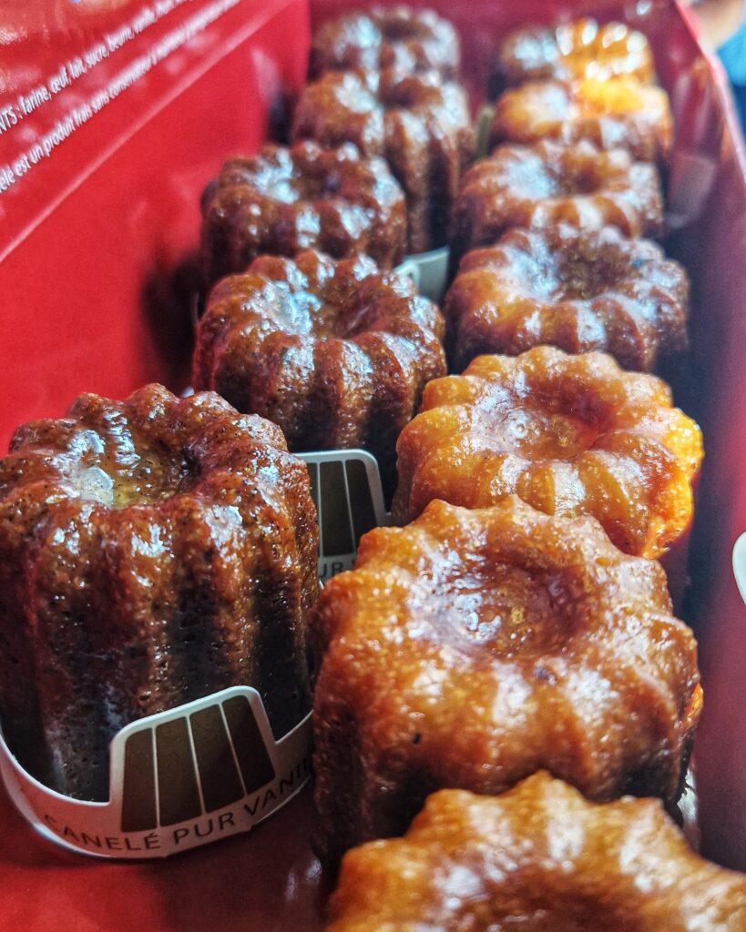 Bild von der Canelés- Packung