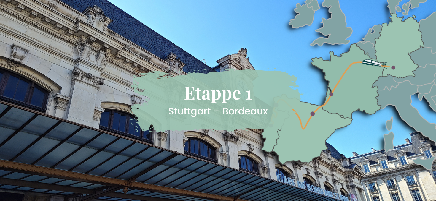 Interrail 2025 – Etappe 1