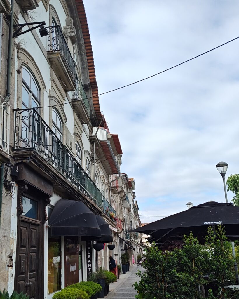 Häuserfront in Viana do Castelo 