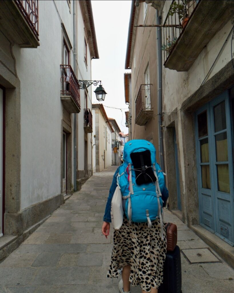 Auf der Suche nach einer Gepäckaufbewahrung in Viana do Castelo