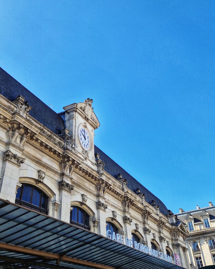 Bild vom Bahnhof Bordeaux von außen