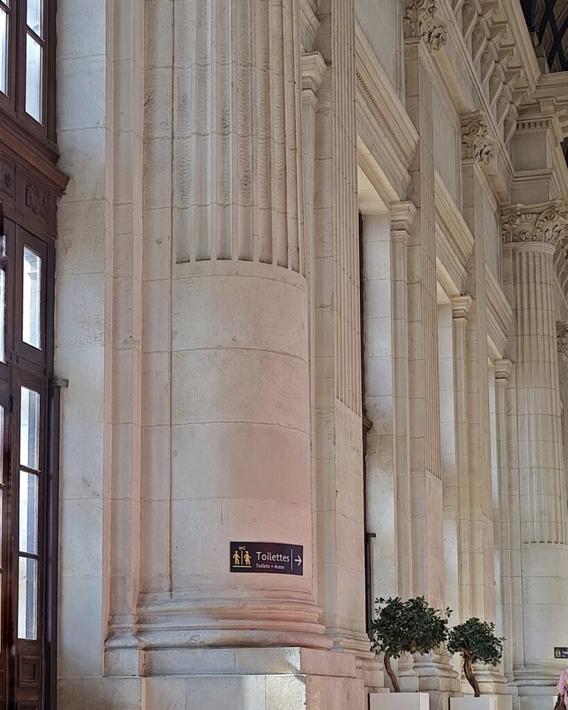 Bild vom Bahnhof Bordeaux von innen