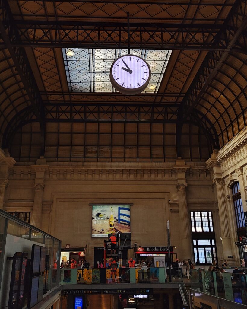 Bild vom Bahnhof Bordeaux von innen