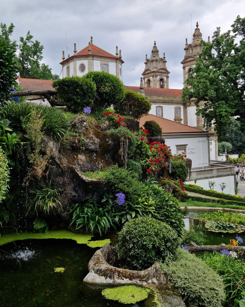 Aussicht von der Tropfsteinhöhle Bom Jesus do Monte